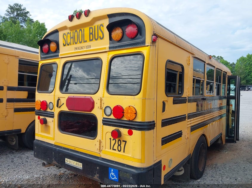 2011 BLUE BIRD SCHOOL BUS / TRANSIT BUS auction photo 4