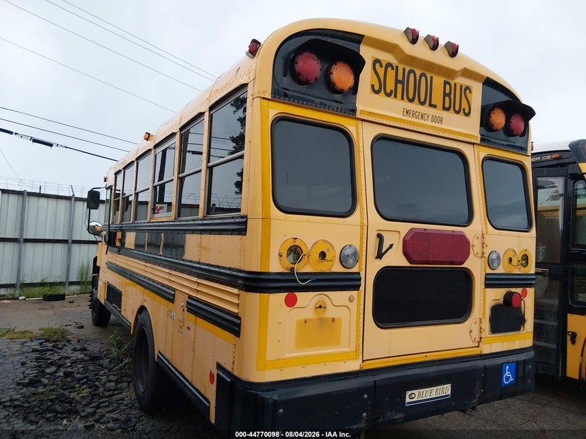 2011 BLUE BIRD SCHOOL BUS / TRANSIT BUS auction photo 3