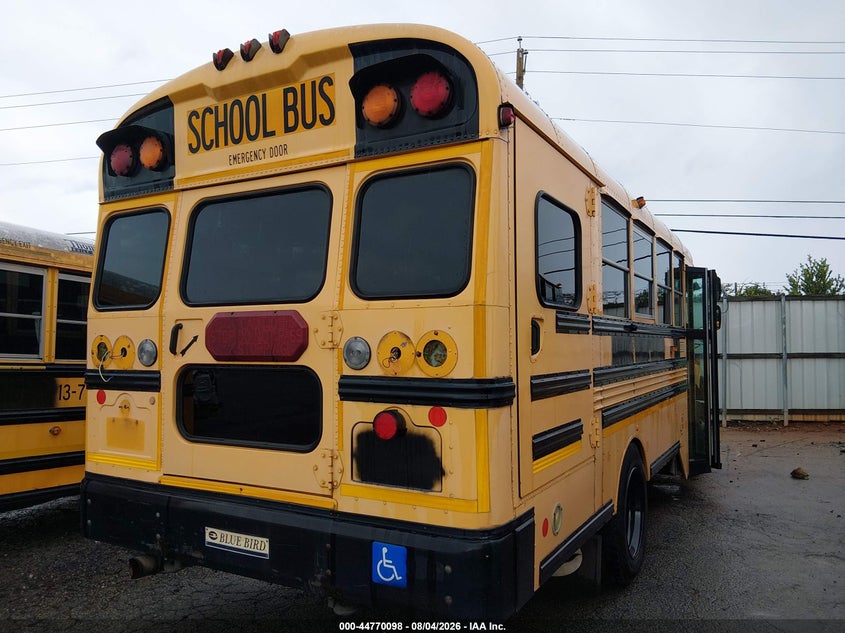 2011 BLUE BIRD SCHOOL BUS / TRANSIT BUS auction photo 4