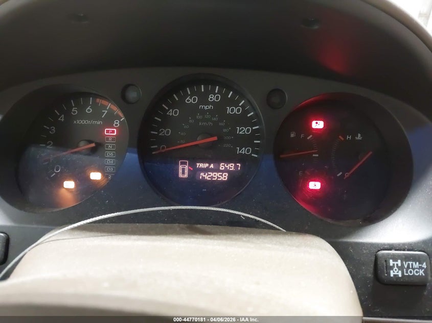 2003 Acura Mdx VIN: 2HNYD18633H527546 Lot: 44770181