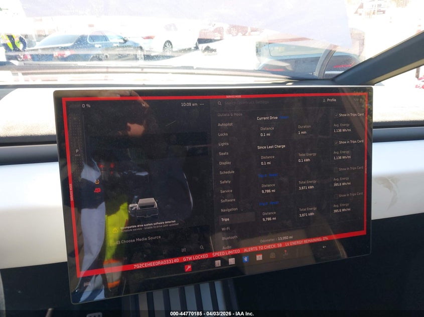 2024 Tesla Cybertruck Cyberbeast VIN: 7G2CEHEE0RA033140 Lot: 44770185