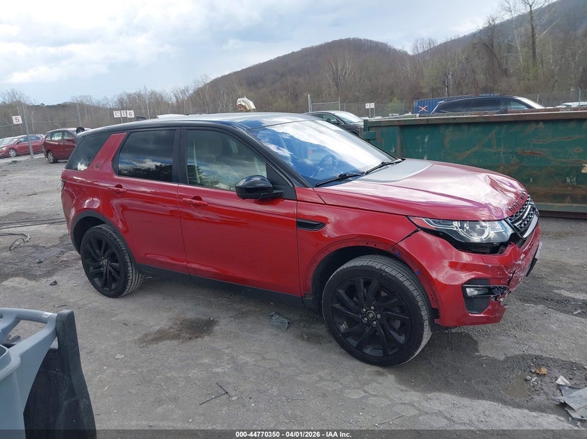 2017 Land Rover Discovery Sport Hse VIN: SALCR2BG3HH693371 Lot: 44770350