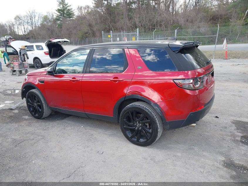 2017 Land Rover Discovery Sport Hse VIN: SALCR2BG3HH693371 Lot: 44770350