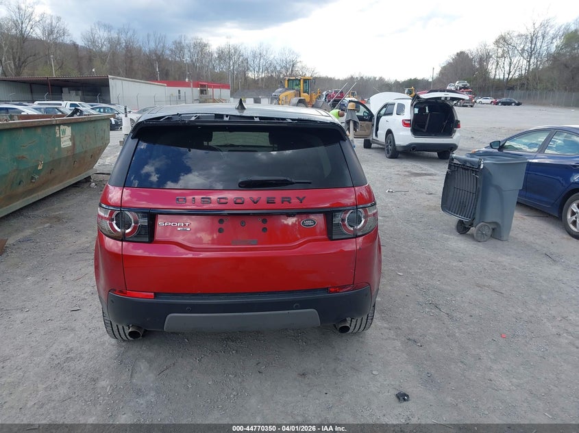 2017 Land Rover Discovery Sport Hse VIN: SALCR2BG3HH693371 Lot: 44770350