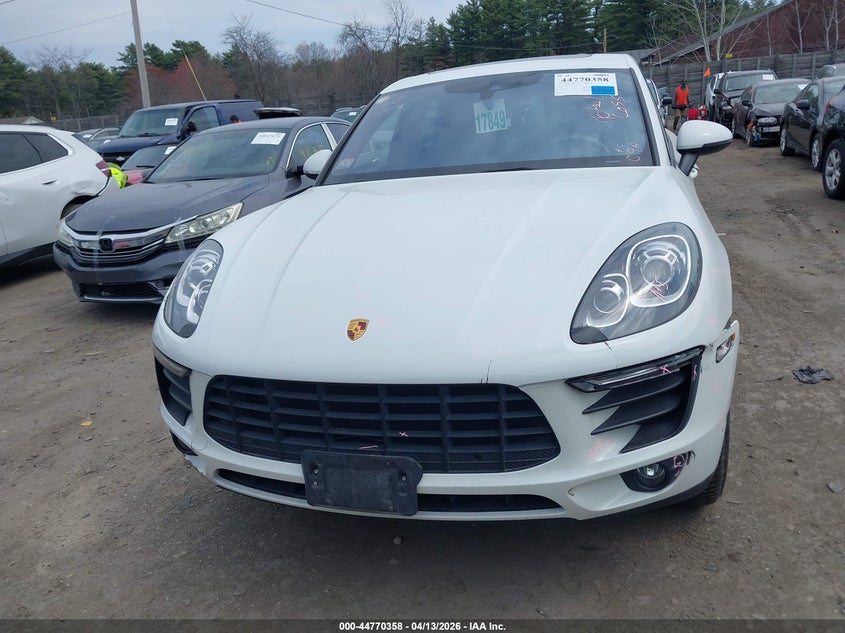 2017 Porsche Macan 2.0 white Lot 111044770358 Vin WP1AA2A5XHLB05855