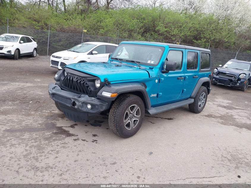 2020 Jeep Wrangler Unlimited Sport S 4x4 1C4HJXDG3LW144451 photo 1