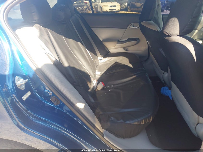 2012 Honda Civic 1.8 Dx blue Lot 111044770384 Vin 19XFB2F20CE303185