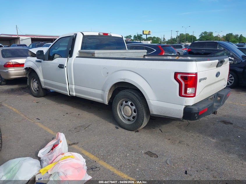 Vin: 1ftmf1c87gkd29218, lot: 45267673, ford f-150 xl 20163