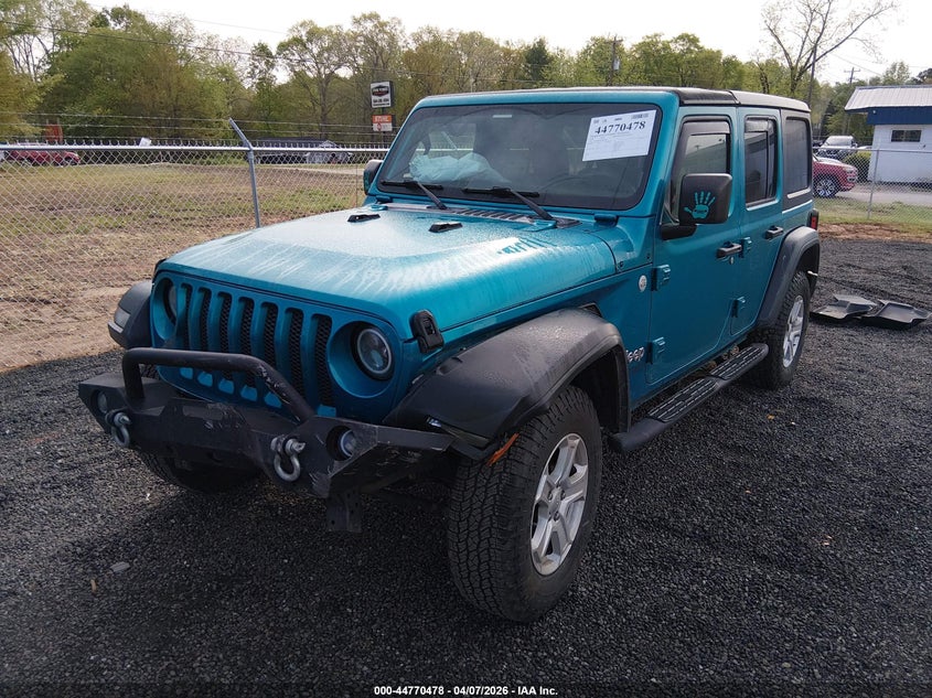 2019 Jeep Wrangler Unlimited Sport S 4X4