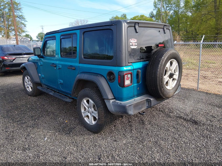 2019 Jeep Wrangler Unlimited Sport S 4X4