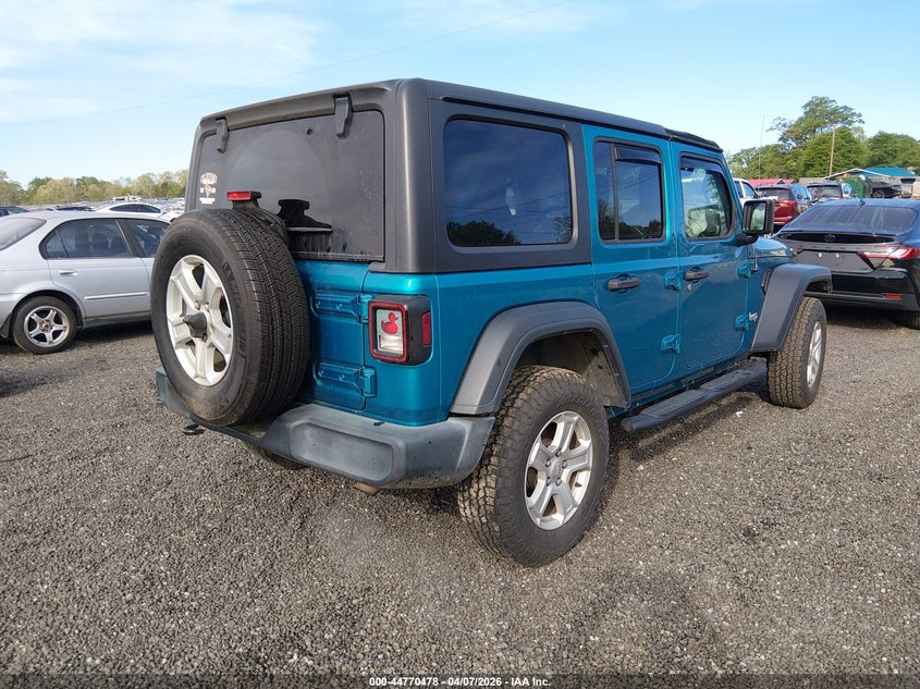 2019 Jeep Wrangler Unlimited Sport S 4X4