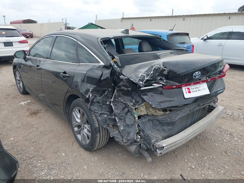2019 TOYOTA AVALON HYBRID auction photo 3