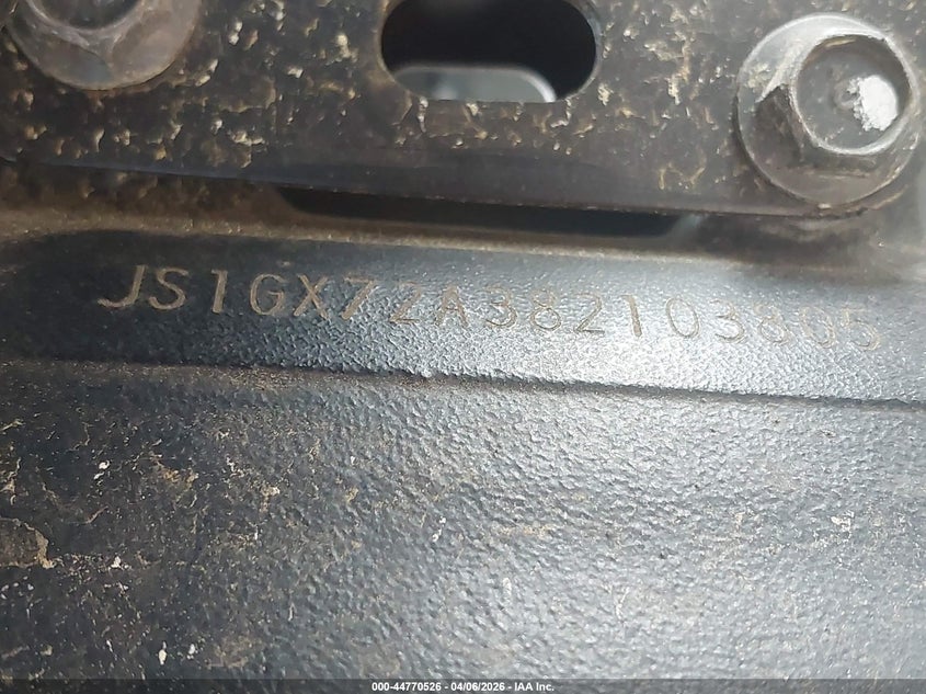 2008 Suzuki Gsx1300 R VIN: JS1GX72A382103805 Lot: 44770526