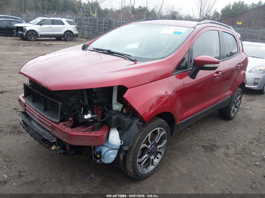 VIN MAJ6P1UL7JC234187 2018 FORD ECOSPORT SE