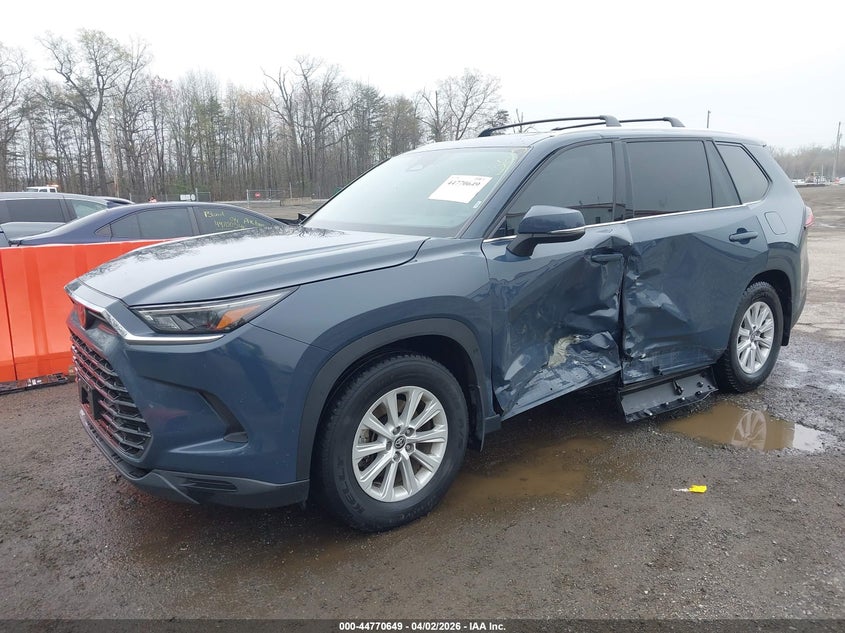 2024 TOYOTA HIGHLANDER SPORT UTILITY VEHICLE 2.5L I-4 DI, DOHC, VVT, 186HP