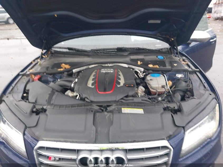 2013 Audi S7 4.0T Prestige VIN: WAU32AFC4DN085638 Lot: 44770692