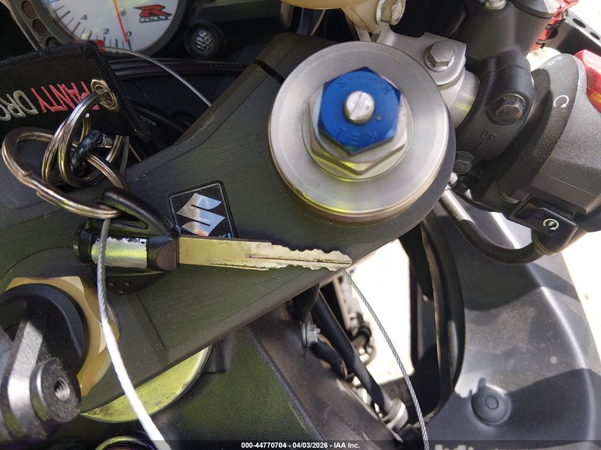 2007 Suzuki Gsx-R600 VIN: JS1GN7DA472119612 Lot: 44770704