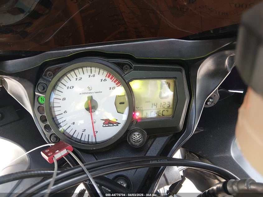 2007 Suzuki Gsx-R600 VIN: JS1GN7DA472119612 Lot: 44770704