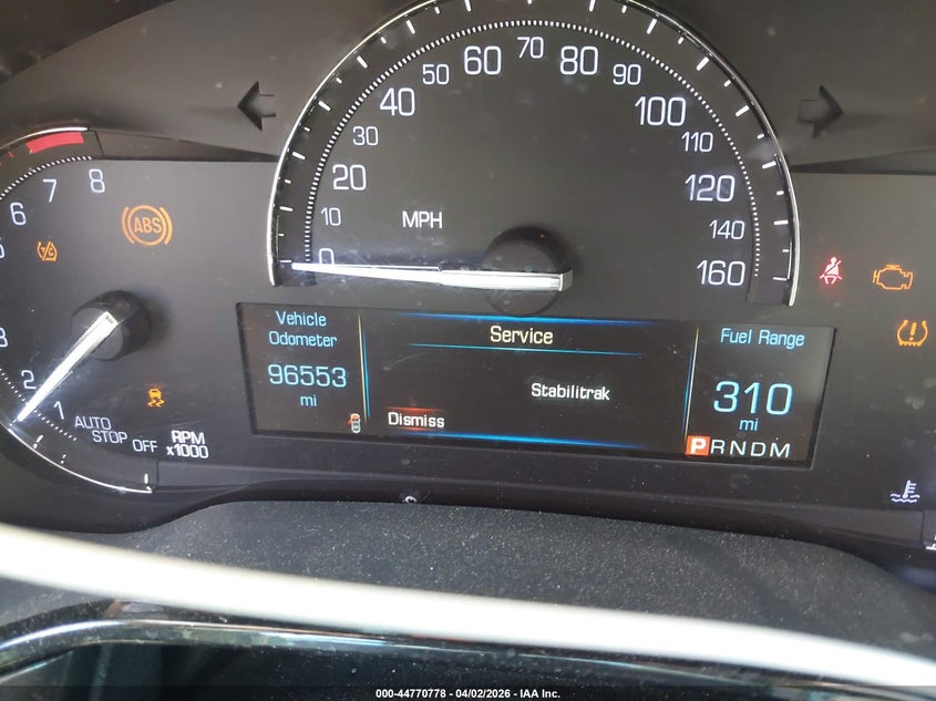 2017 Cadillac Cts Luxury VIN: 1G6AR5SX3H0139040 Lot: 44770778