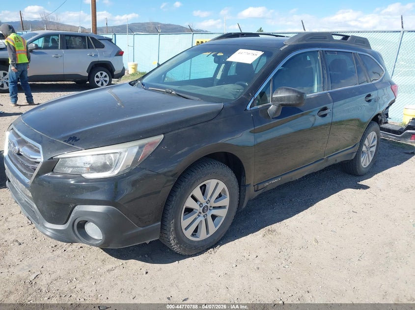 Vin: 4s4bsadc6j3354467, lot: 45268036, subaru outback 2.5i premium 20182