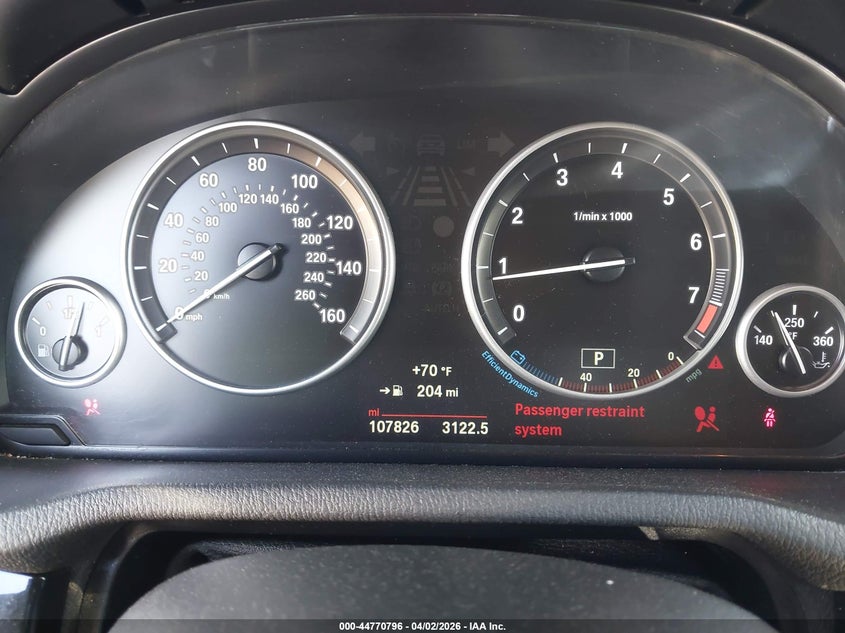 2015 BMW X4 xDrive28I VIN: 5UXXW3C5XF0M87608 Lot: 44770796