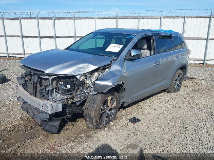 2016 Toyota Highlander Xle V6