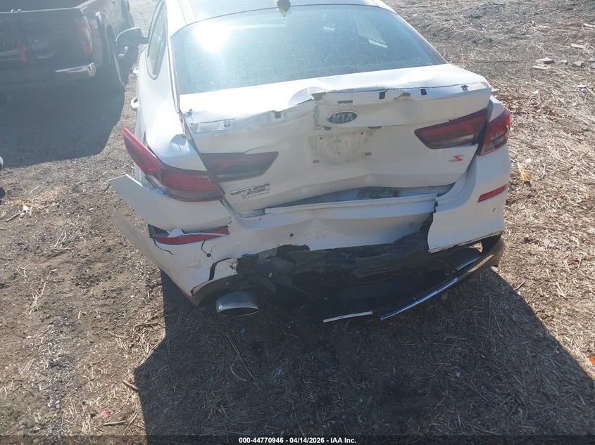2020 Kia Optima S VIN: 5XXGT4L35LG418513 Lot: 44770946