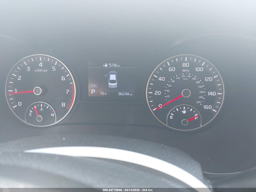 2020 Kia Optima S VIN: 5XXGT4L35LG418513 Lot: 44770946