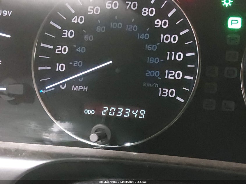 2005 Lexus Lx 470 VIN: JTJHT00W253554335 Lot: 44770962