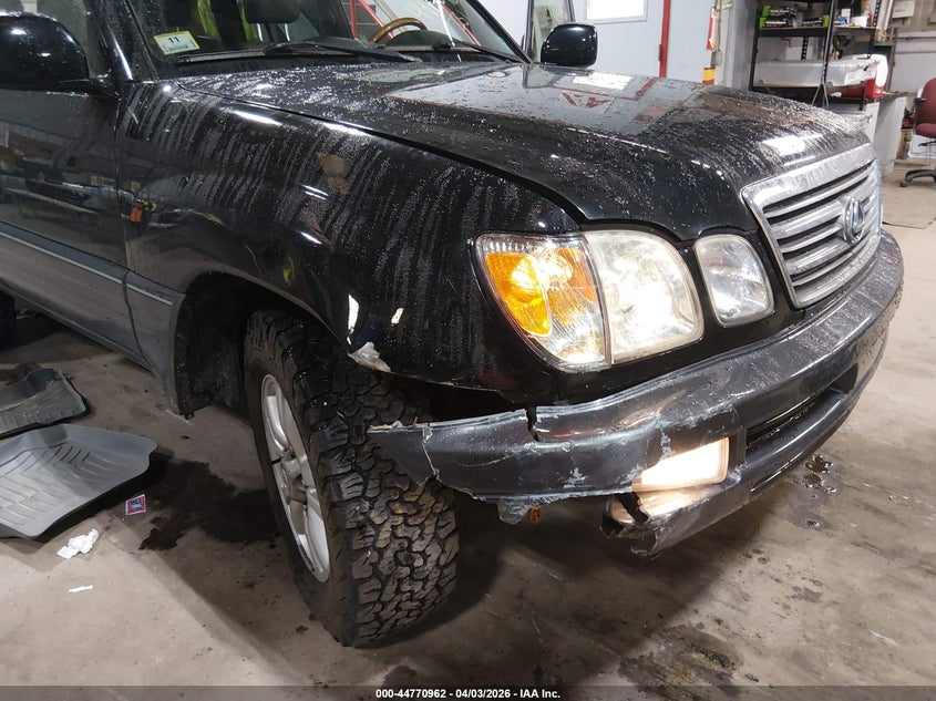 2005 Lexus Lx 470 VIN: JTJHT00W253554335 Lot: 44770962