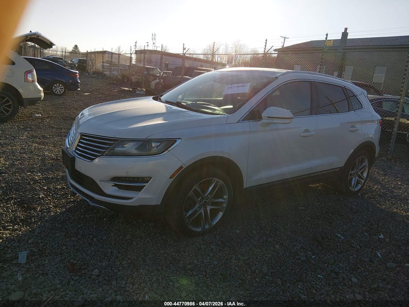 Vin: 5lmtj2ahxfuj41470, lot: 45268234, lincoln mkc 20152