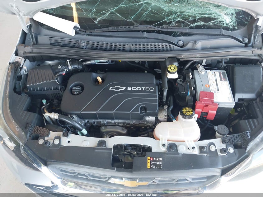 2021 Chevrolet Spark Fwd 1Lt Automatic VIN: KL8CD6SA7MC715588 Lot: 44770995