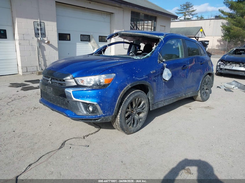 Vin: ja4ar3auxku023708, lot: 45268249, mitsubishi outlander sport es/se/le/sp 20192