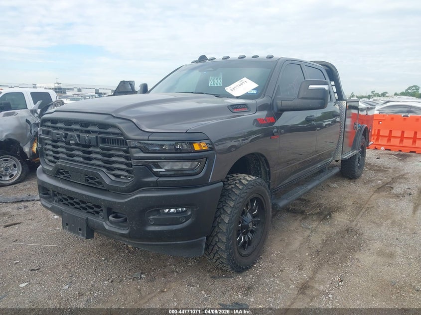 2025 Ram 2500 Ram Tradesman 4X4 8' Box grey Lot 111044771071 Vin 3C63R5HL5SG506363