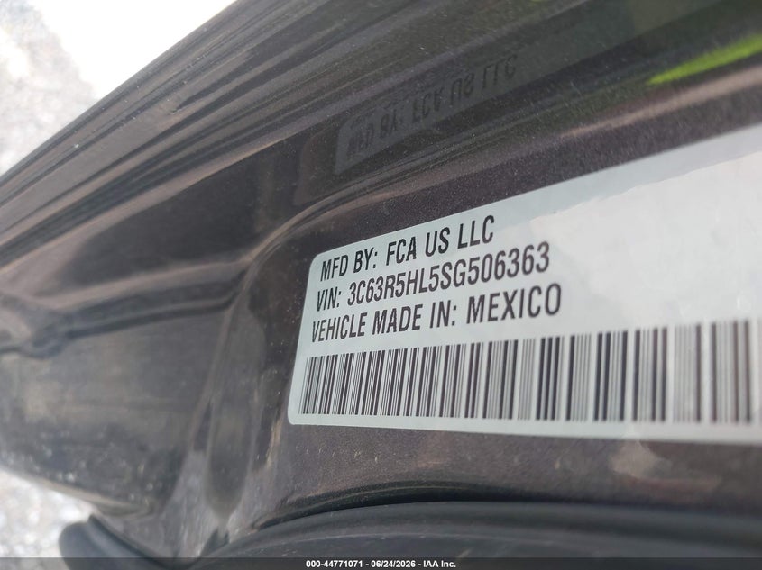 2025 RAM 2500 auction photo 8