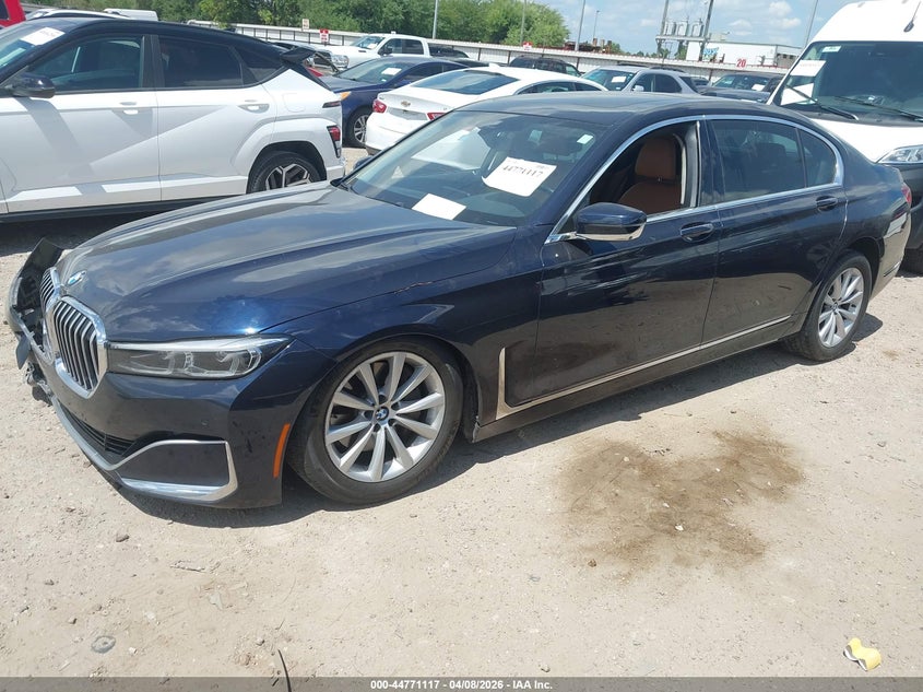 Vin: wba7t4c03lcd70905, lot: 45268365, bmw 740i xdrive 20202