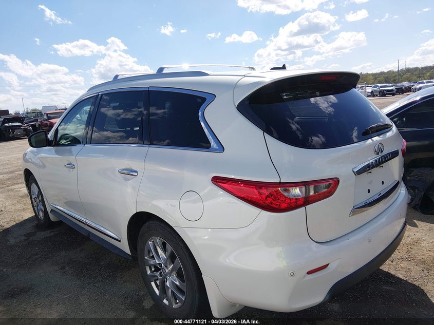 2013 Infiniti Jx35 VIN: 5N1AL0MMXDC323125 Lot: 44771121