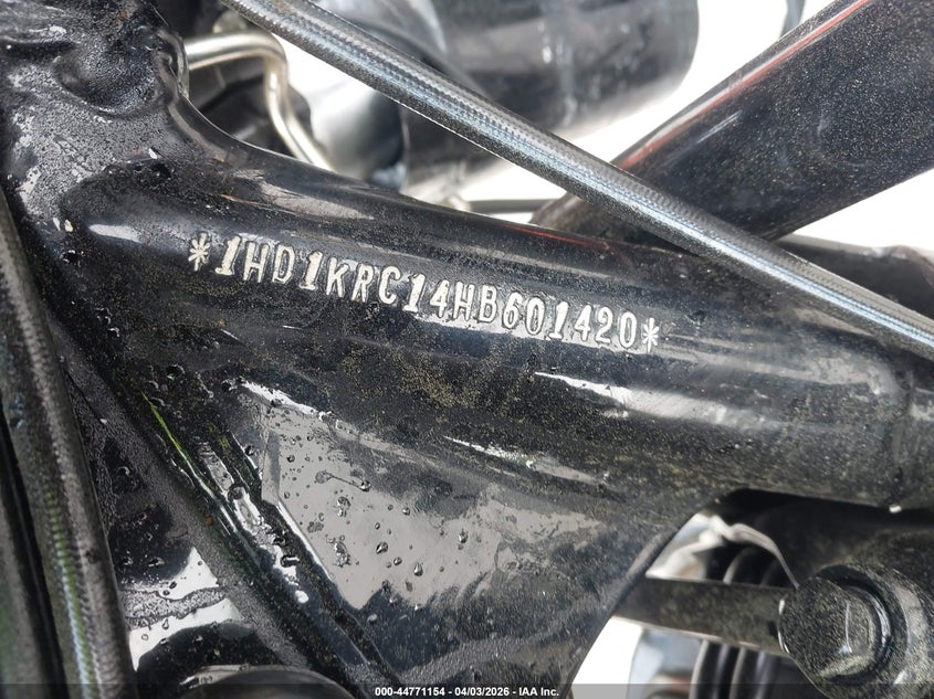 2017 Harley-Davidson Flhxs Street Glide Special VIN: 1HD1KRC14HB601420 Lot: 44771154