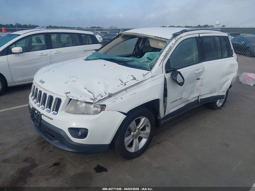 Vin: 1c4njcbb3fd115860, lot: 45268496, jeep compass sport 20152