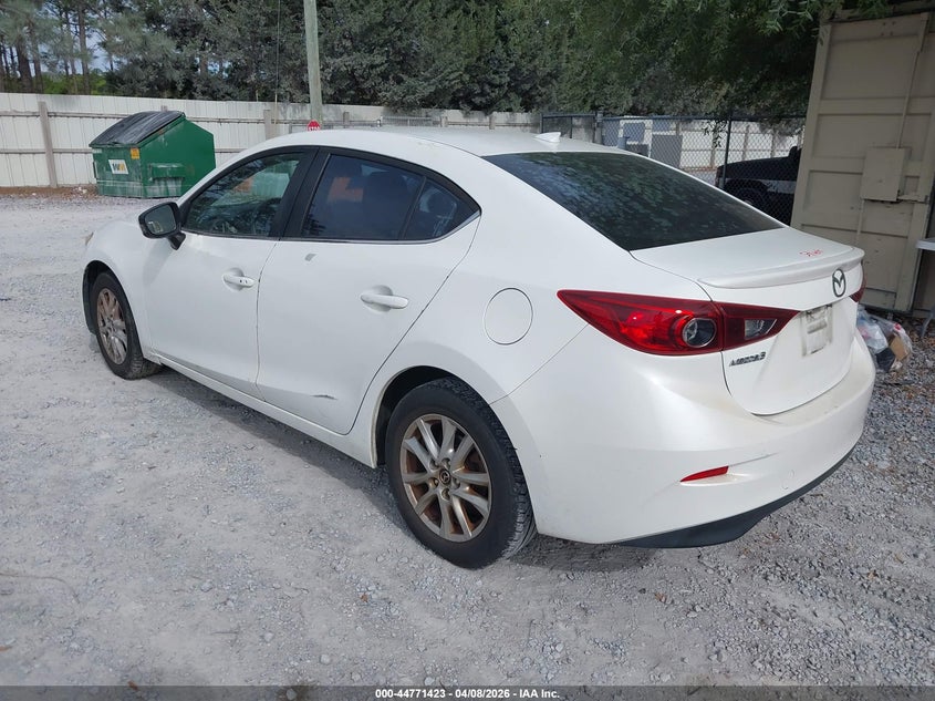 Vin: jm1bm1v73e1114584, lot: 45268671, mazda mazda3 i touring 20143