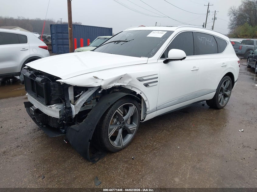 Vin: kmuheesc2su258943, lot: 45268694, genesis gv80 3.5t prestige awd 20252
