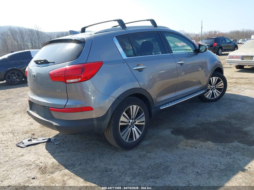 2015 Kia Sportage 2.4 Ex grey Lot 111044771459 Vin KNDPC3AC4F7683997