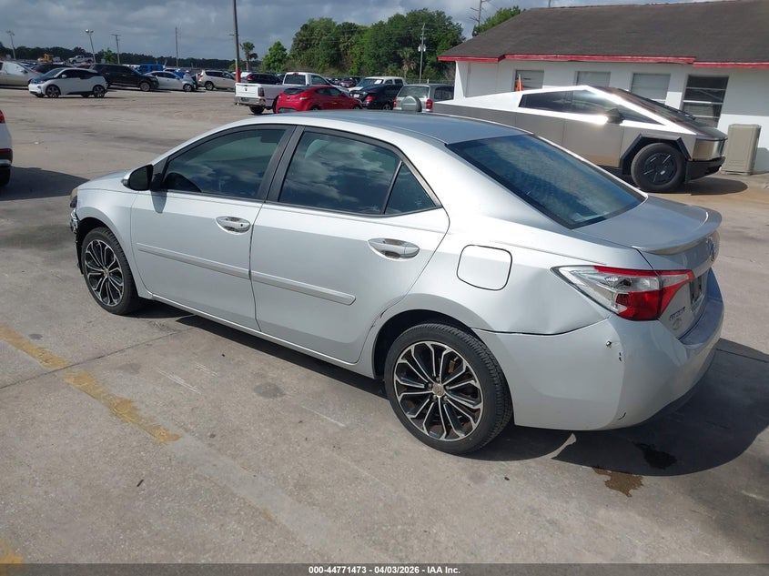 2016 Toyota Corolla S Plus