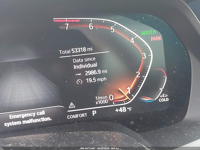 2019 BMW X5 auction photo 7