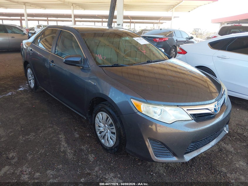 2012 TOYOTA CAMRY HYBRID LE