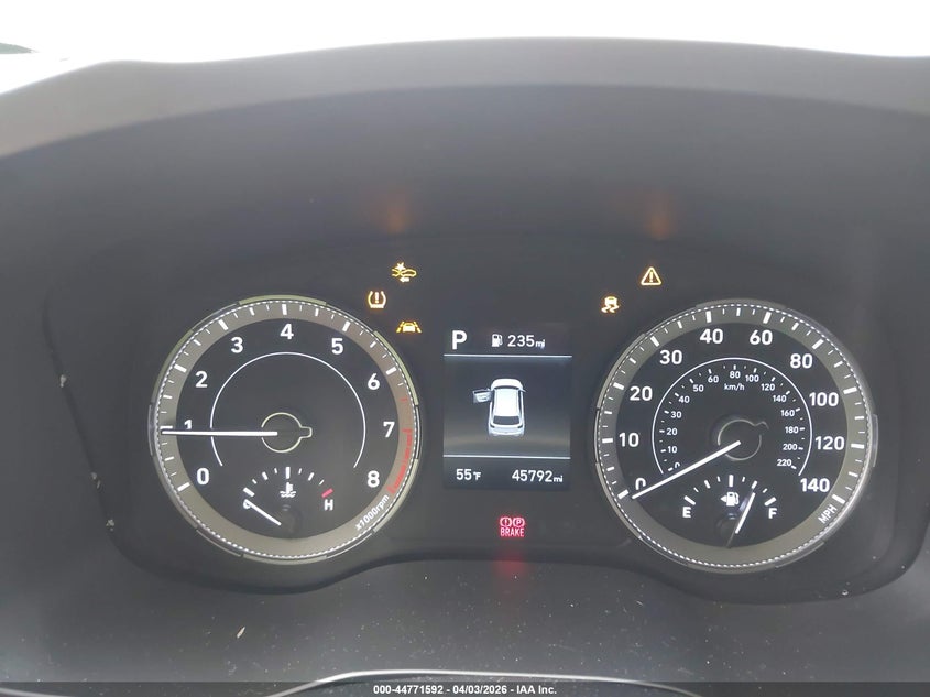 2022 Hyundai Venue Sel VIN: KMHRC8A38NU165716 Lot: 44771592