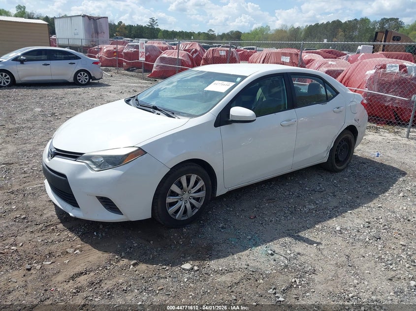 2016 Toyota Corolla Le