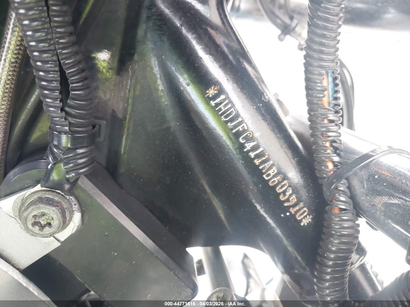 2010 Harley-Davidson Flhtcu VIN: 1HD1FC411AB603910 Lot: 44771616