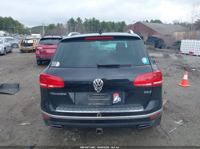 2016 Volkswagen Touareg Tdi Sport W/Technology VIN: WVGEP9BP6GD007128 Lot: 44771661