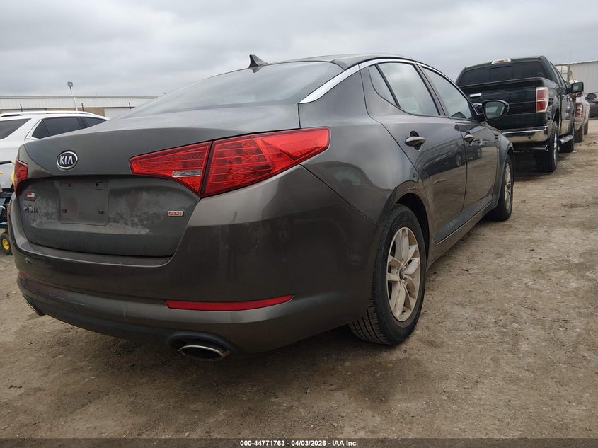 Vin: knagm4a73b5073338, lot: 45269011, kia optima lx 20114